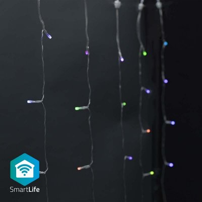 Vánoční Osvětlení SmartLife WIFILXC01C180 Nedis WIFILXC01C180 – Hledejceny.cz