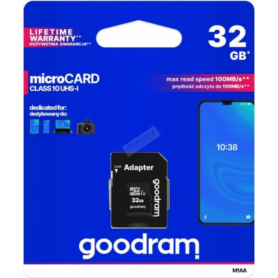Goodram microSDHC UHS-i 32 GB M1AA-0320R12