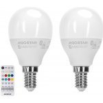Aigostar B.V. SADA 2x LED RGBW Stmív. žárovka MESH Smart E14/6,5W/230V 2700-6500K - AI1819 – Hledejceny.cz