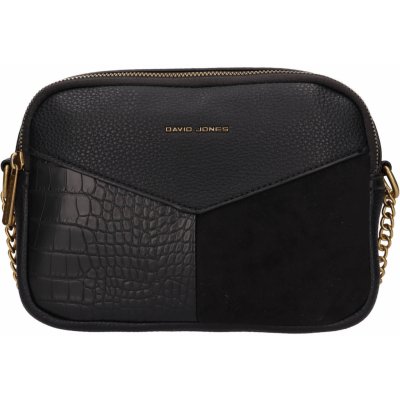 David Jones dámská crossbody kabelka Electe černá – Zboží Mobilmania