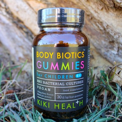 KIKI Health Body Biotics Gummies, dětská veganská probiotika 30 žvýkacích tablet