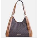 Michael Kors Hobo kabelka Arlo přes rameno logo brown