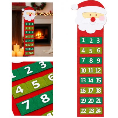 Springos ADVENTNÍ KALENDAR 20 X 63,5 CM – Hledejceny.cz