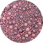 Cukrové zdobení růžový mix 80g - I LOVE CAKES – Hledejceny.cz