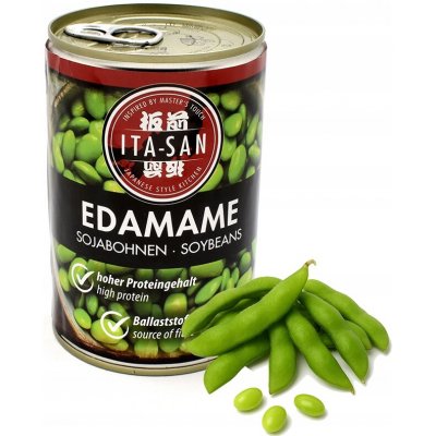 ITA-SAN Sójové boby ve slaném nálevu EDAMAME 400 g – Zboží Dáma