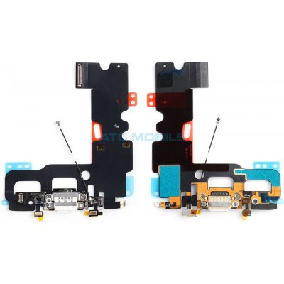 iPhone 7 flex nabíjecího konektoru bílý, originální – Zboží Živě