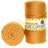 Šňůra a provázek Maccaroni PP Macrame XL hořčicově zlatá 049