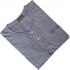 Pánské pyžamo n-feel Halel fashion 01 pánská noční košile kr.rukáv šedá