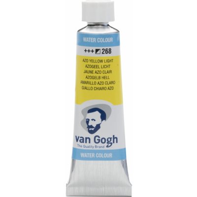 Van Gogh Akvarelová barva v tubě10 ml 268 Azo Yellow White – Hledejceny.cz