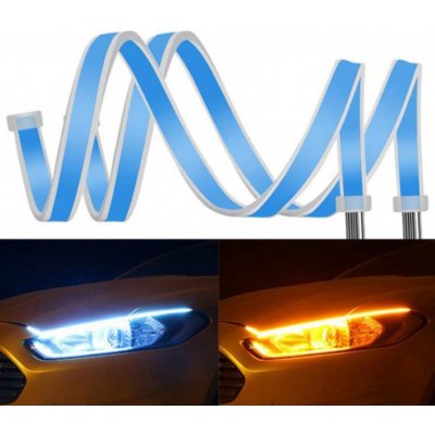 Top cars 2x LED DRL denní svícení s funkcí blinkru 45cm - BR5195 – Zboží Mobilmania