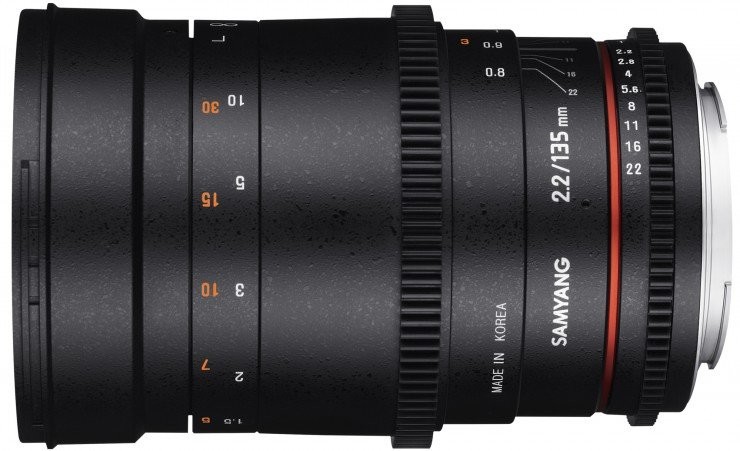 Samyang 135mm T2.2 VDSLR ED UMC MFT