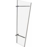 Gutta Guttavordach boční stěna PT/GR akryl 185 x 60 cm černá / čirá 7220207 – Hledejceny.cz