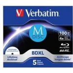 Verbatim MDISC 100GB 4x, jewel, 5ks (43834) – Zboží Živě
