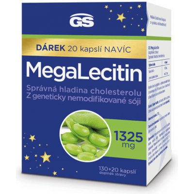 GS MegaLecitin 130+20 kapslí 2023 – Zbozi.Blesk.cz