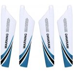 Syma Náhradní rotorové listy pro RC vrtulník S107G modré – Zboží Živě