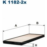 Filtr, vzduch v interiéru FILTRON K 1182-2x – Hledejceny.cz