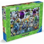RAVENSBURGER Challenge: Minecraft 1000 dílků – Hledejceny.cz