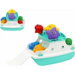 Teddies Loď/Trajekt do vody plast s doplňky v síťce 16x16x25cm – Hledejceny.cz