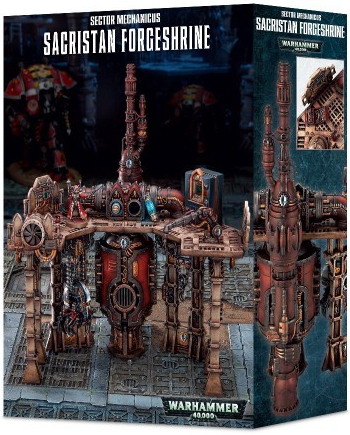 GW Warhammer Sector Mechanicus Sacristan Forgeshrine