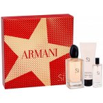 Giorgio Armani Sí EDP 50 ml + EDP 15 ml + tělové mléko 75 ml dárková sada – Zbozi.Blesk.cz