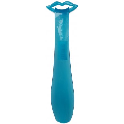 Obouvací lžíce Kiss plastová 30 cm modrá průsvitná – Zboží Dáma
