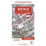 plán Brno kreslený plán historického centra – Hledejceny.cz
