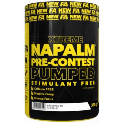 Fitness Authority NAPALM Pre-Contest STIMULANT FREE - 350 g – Zboží Mobilmania