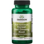Swanson Full Spectrum Korean Red Ginseng Root 400 mg 90 kapslí – Hledejceny.cz