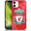 Pouzdro a kryt na mobilní telefon Apple Pouzdro Head Case Apple iPhone 12 Mini ZNAK LIVERPOOL FC OFFICIAL GEOMETRIC RED