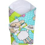 New Baby Zavinovačka s kokosovou vyztuží a mašlí bílá se sovou – Zboží Dáma