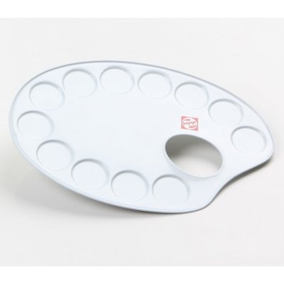 Oválna kovová paleta TALENS – Zboží Mobilmania