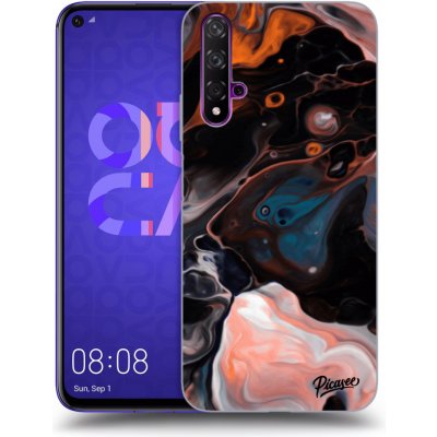 Pouzdro Picasee silikonové Huawei Nova 5T - Cream čiré – Zboží Mobilmania