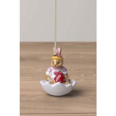 Villeroy & Boch Bunny Tales velikonoční závěsná dekorace, zaječice Anna ve skořápce – Sleviste.cz