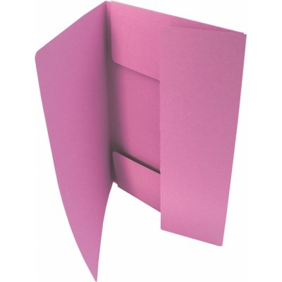 Hit Office Papírové desky s chlopněmi A4 růžové 50 ks