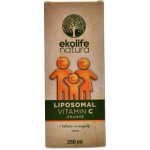 Ekolife Natura Liposomal Vitamin C 500 mg 100 ml Pomeranč – Hledejceny.cz