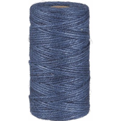 IB LAURSEN Jutový provázek Dark Blue 100 m, modrá barva, textil – Zboží Živě