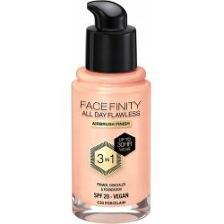 Max Factor Facefinity 3v1 All Day Flawless make-up 30 Porcelain 30 ml