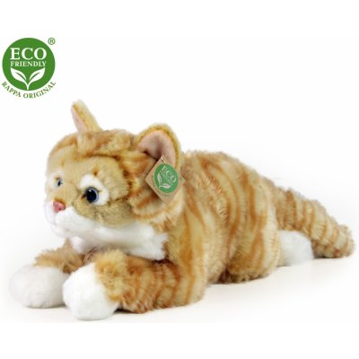 Eco-Friendly mourovatá kočka hnědá 42 cm – Zboží Mobilmania