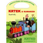 Krtek a kamarádi omalovánka se samolepkami – Zboží Mobilmania