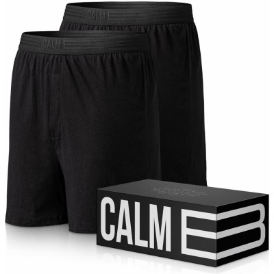 Calm B Daily Boxers Black Serenity 2pack – Zboží Dáma