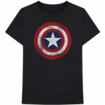 Tričko Captain America Distressed Shield – Zbozi.Blesk.cz