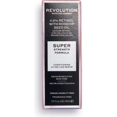 Makeup Revolution Skincare 0.5% Retinol Super Serum with Rosehip Seed Oil 30 ml – Zboží Mobilmania