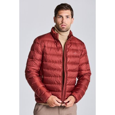 Gant The Light Down Jacket fialová – Zboží Mobilmania