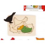 Hape vícevrstvé puzzle Zvířecí kamarádi – Sleviste.cz
