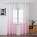 Záclony Miulee 2P Discolor Voile Curta – Hledejceny.cz