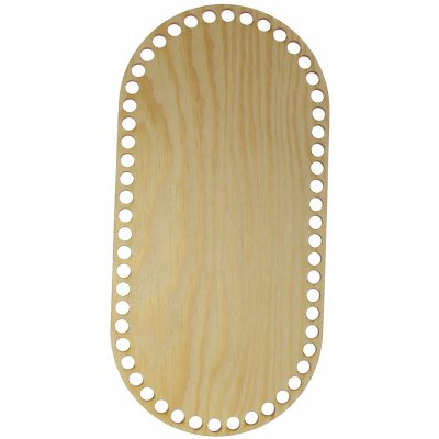 Naše galanterie Dno na košík Borovice, oválné 14x28,5cm – Sleviste.cz