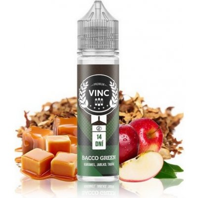 VINC BACCO GREEN Shake & Vape 12 ml – Zboží Mobilmania