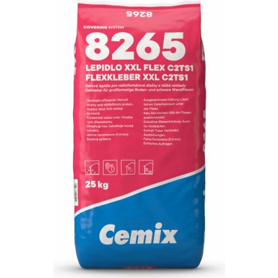 Cemix 8265 XXL flex C2TS1 25 kg – Zbozi.Blesk.cz