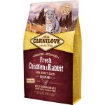 Carnilove Fresh Chicken & Rabbit for Adult Cats 2 kg – Zboží Mobilmania