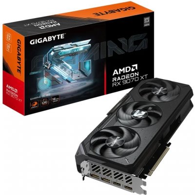Gigabyte Radeon RX 9070 XT GAMING OC 16GB GV-R9070XTGAMING OC-16GD – Zboží Živě